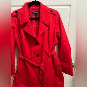 Red Lane Bryant Trench coat. 18/20